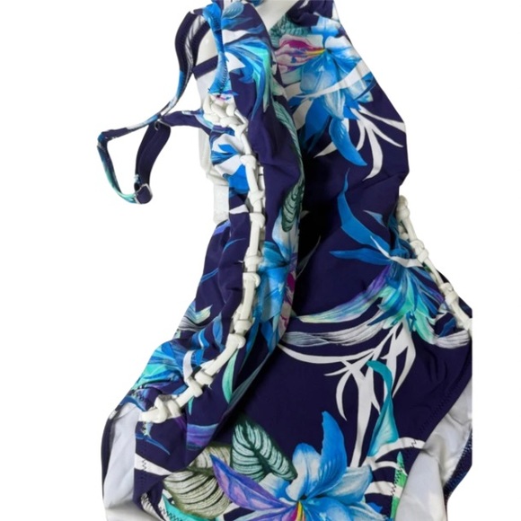 New - Profile by Gottex Women’s Tropical One Piece - Picture 3 of 5